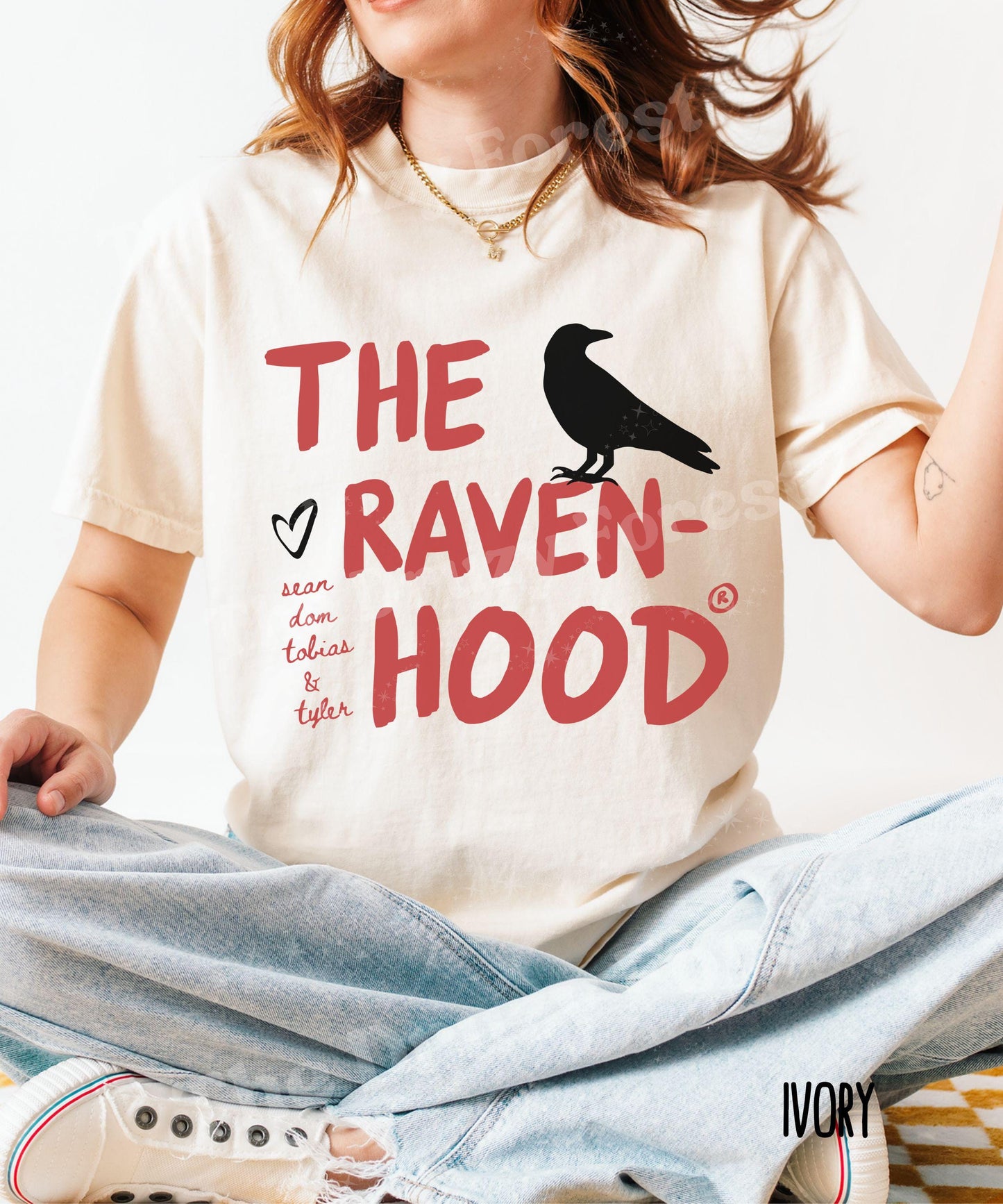 The Ravenhood Shirt, Licensed Kate Stewart Ravenhood Book Series Merch, Dom Sean Tobias Tyler Tshirt for Ravens