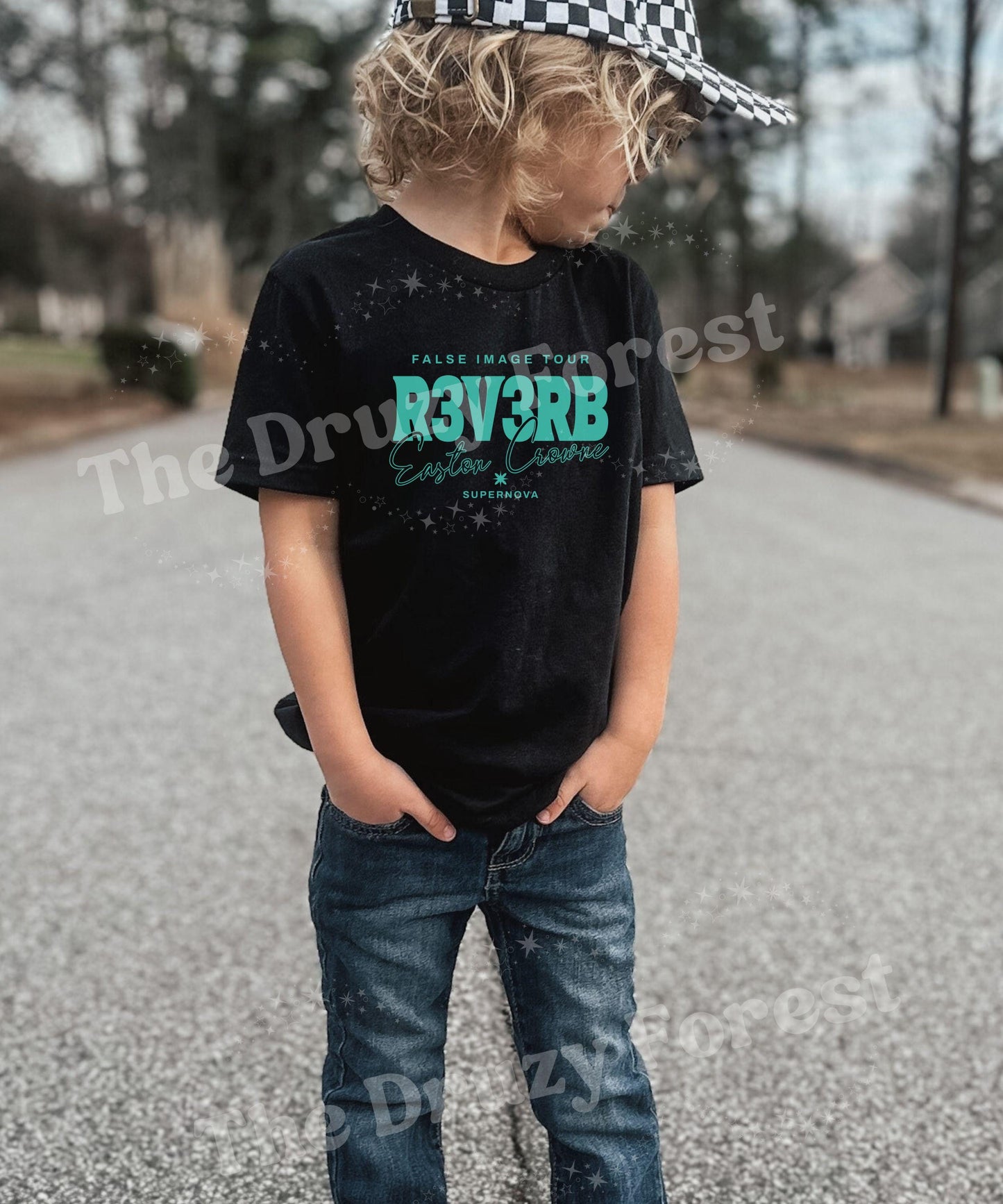 Reverse By Kate Stewart Licensed Matching Family Band Shirts, R3V3RB Fictional Book Band Tshirt Kids, Supernova Easton Crowne Toddler Tee