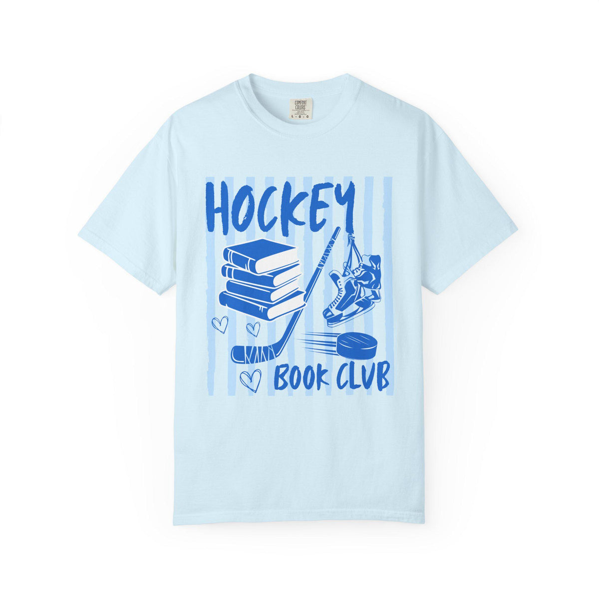 Hockey Book Club Comfort Colors Shirt, Hockey Romance Book Merch, Booklover Gifts, Romance Reader Shirts, Bookish Tshirts