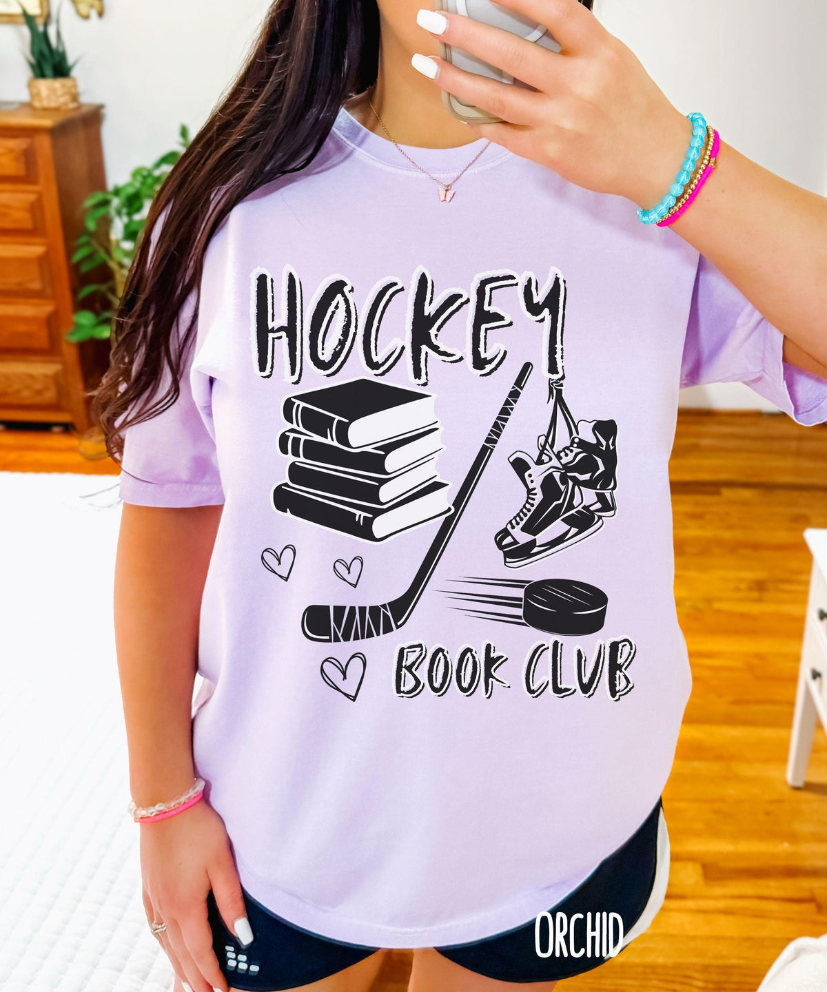 Hockey Book Club Comfort Colors Shirt, Hockey Romance Book Merch, Booklover Gifts, Romance Reader Shirts, Bookish Tshirts