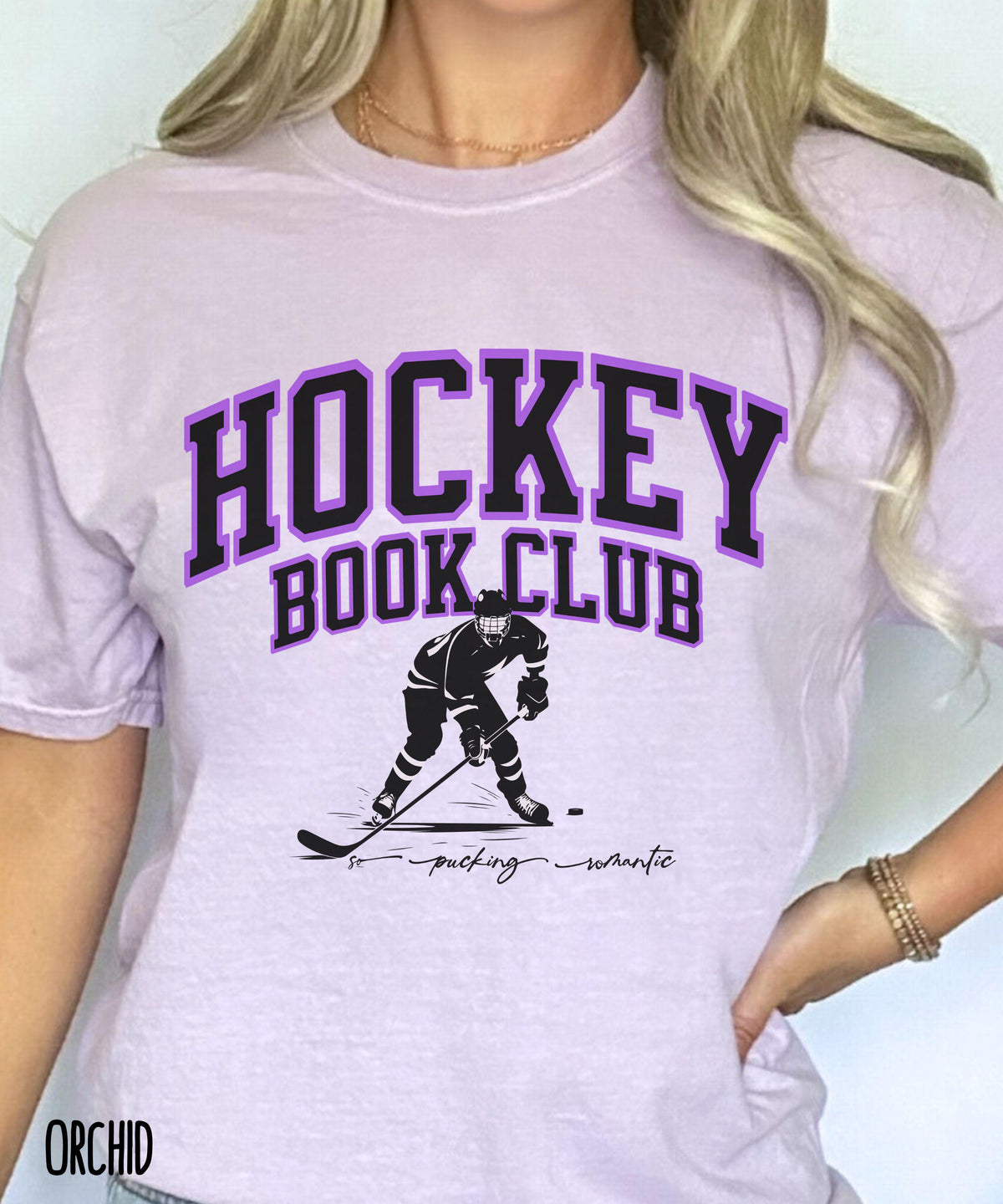 Hockey Romance Book Lover Shirt, So Pucking Romantic Hockey Book Club Comfort Colors Tshirt, Booklover Gifts, Hockey Book Merch