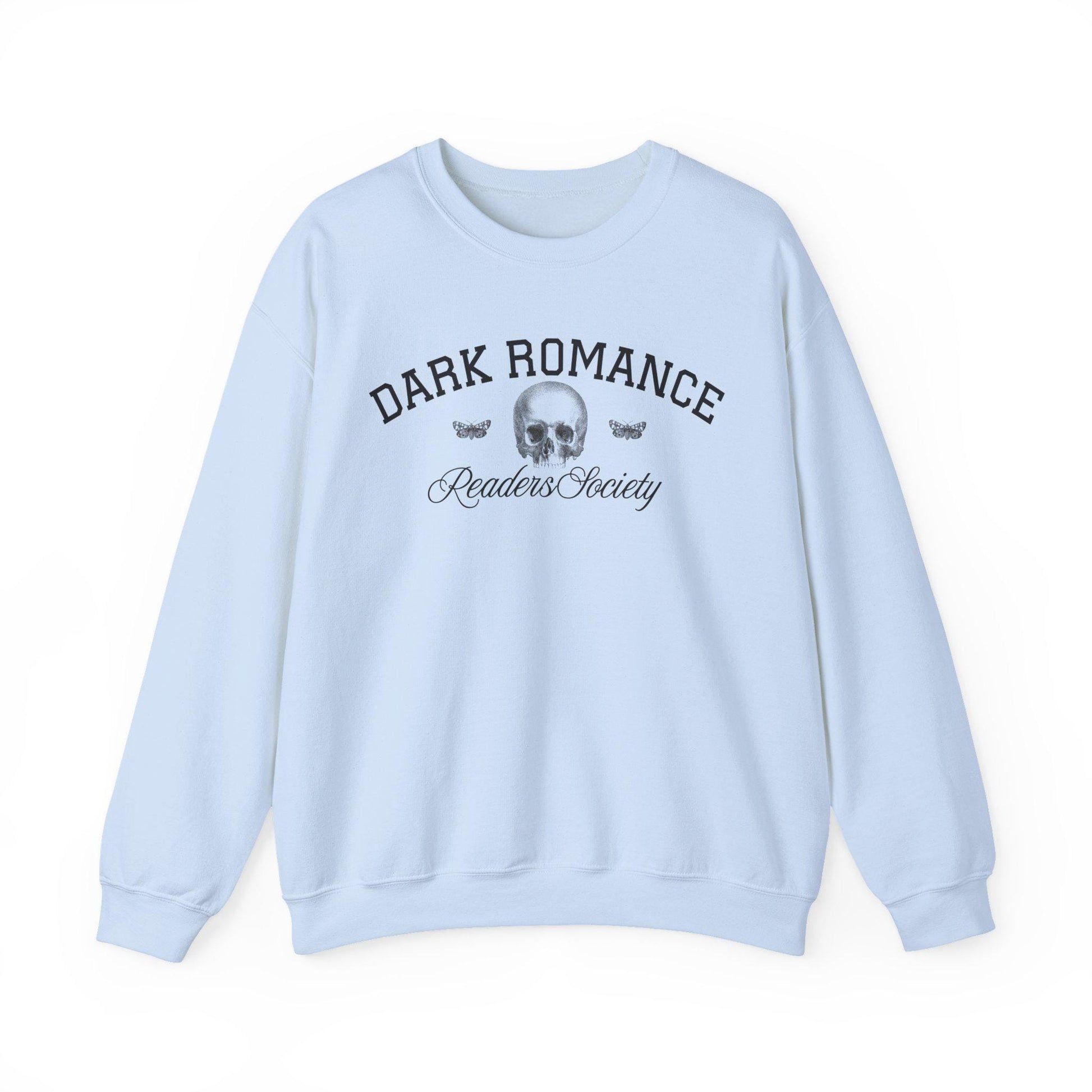 Dark Romance Readers Society Sweatshirt, Subtle Book Merch, Bookish Sweatshirt for Smut Readers, Dark Academia Crewneck, Minimalist Crewneck