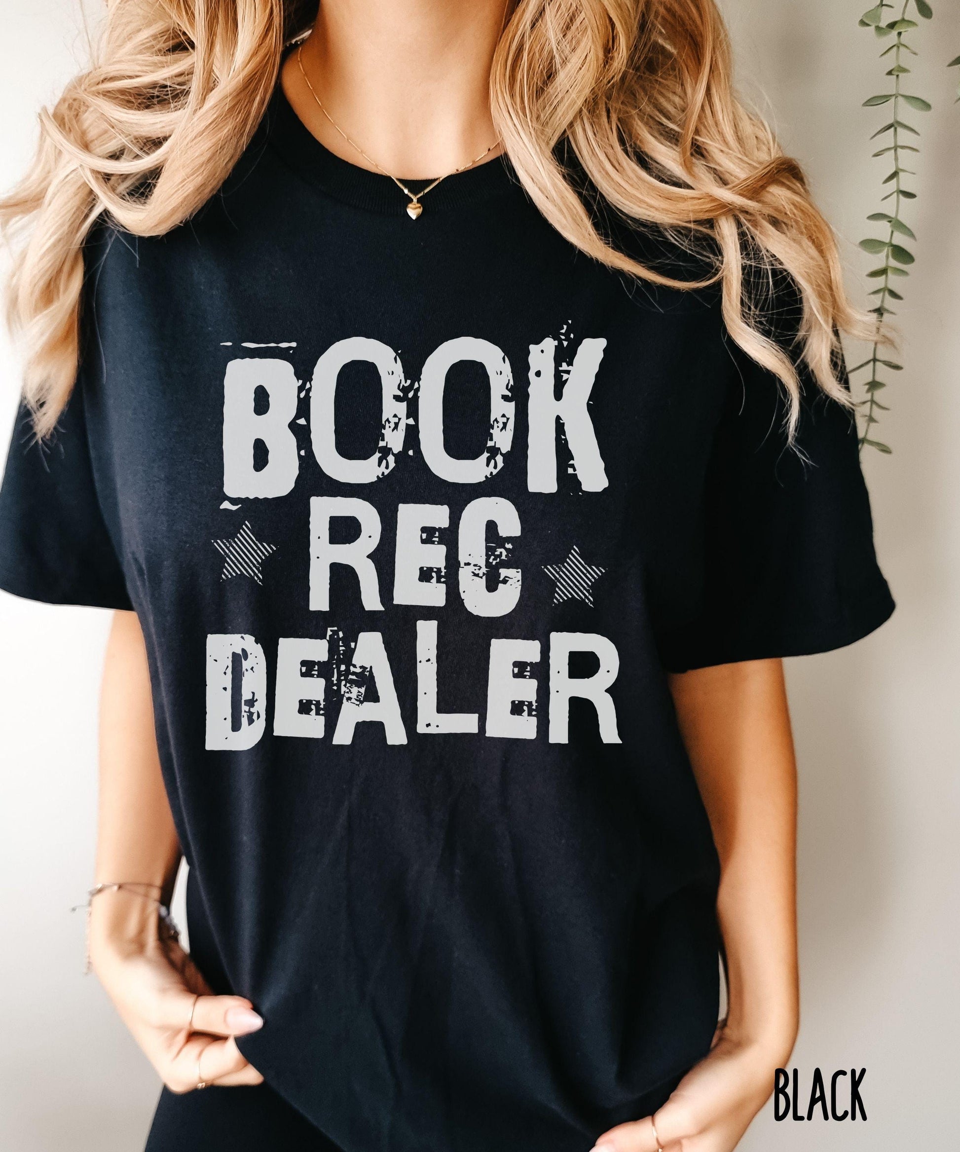 Book Rec Dealer Comfort Colors Emo Grunge Tshirt, Bookstagram Merch, Book Bestie Gift for Reader, Romance Recommendations Tee, Bookish Shirt