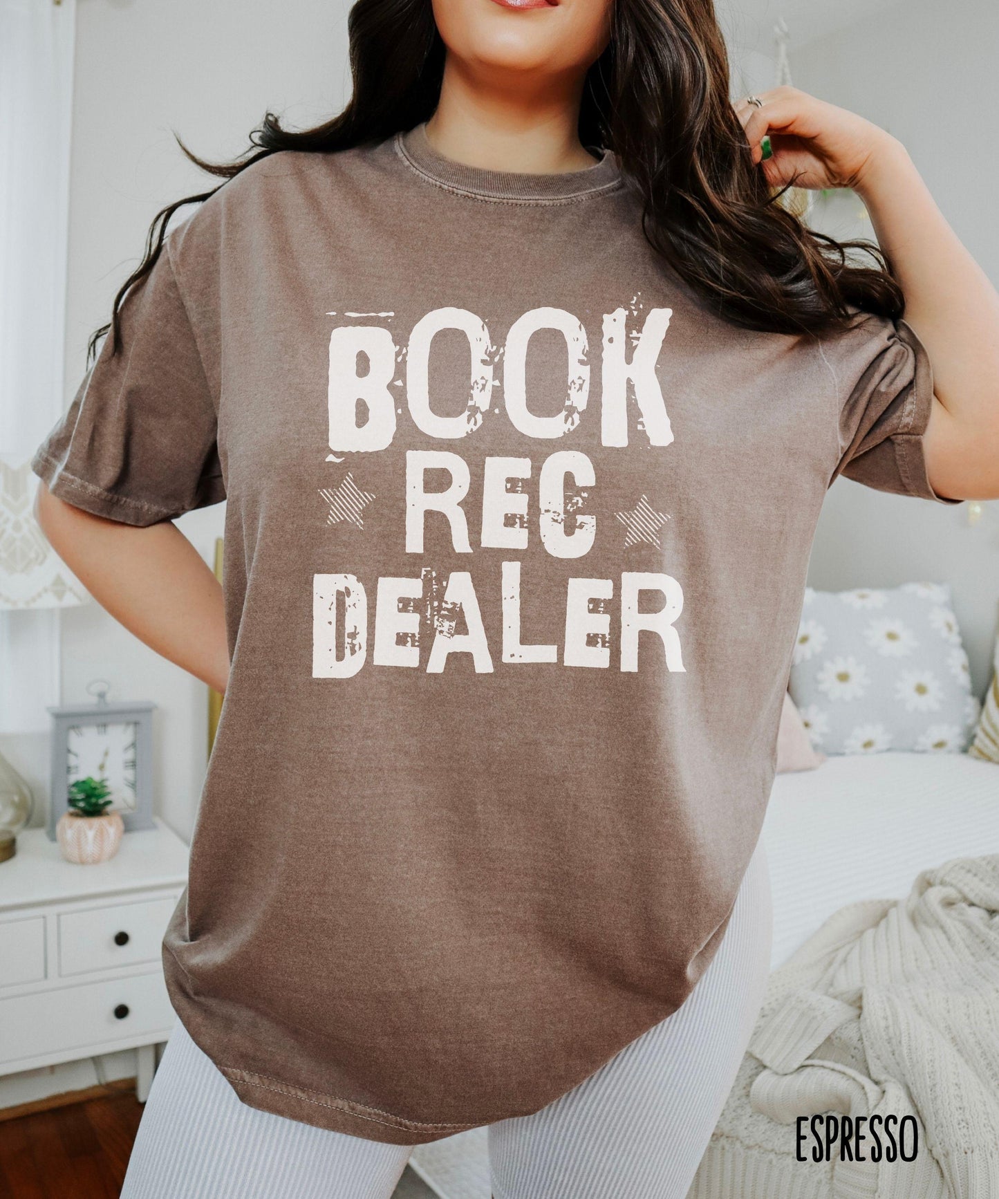Book Rec Dealer Comfort Colors Emo Grunge Tshirt, Bookstagram Merch, Book Bestie Gift for Reader, Romance Recommendations Tee, Bookish Shirt