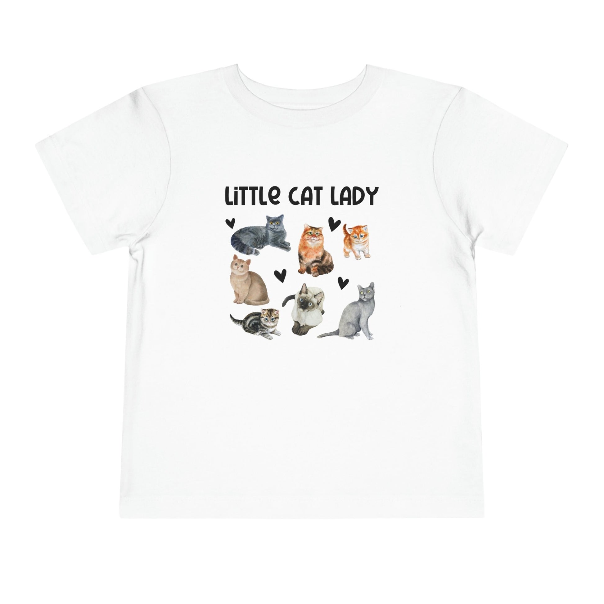 Little Cat Lady Cat Shirts For Kids Cat Shirt Girl Cat Lover Girl Gift Cat Shirt Toddler Girl Kitten Lover Tee Funny Cat Shirt for Kids