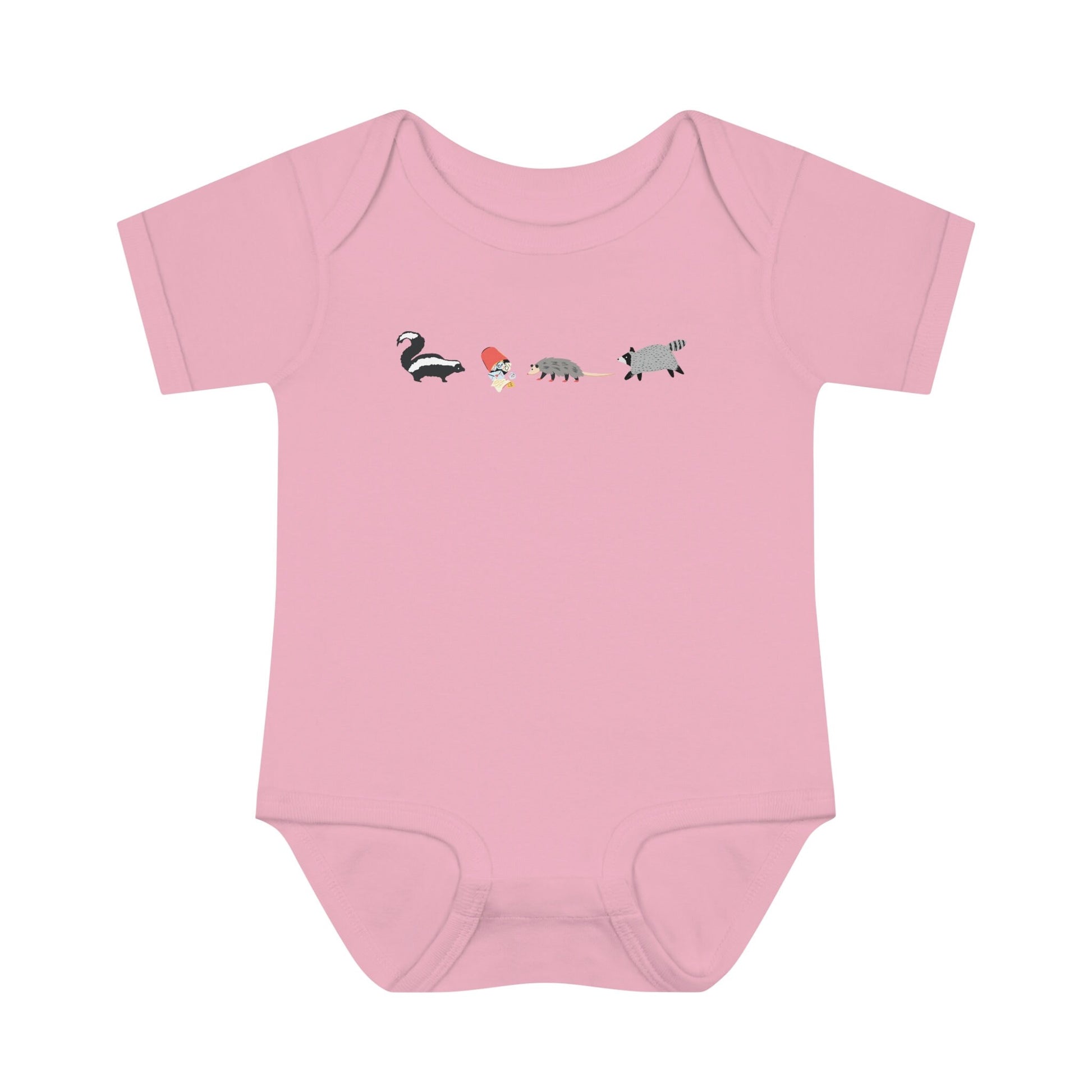 Possum Baby Bodysuit Skunk Baby Shirt Opossum Shirt Raccoon Shirt Trash Animals Unique Baby Clothes Cute Animal Gender Neutral Baby Clothes