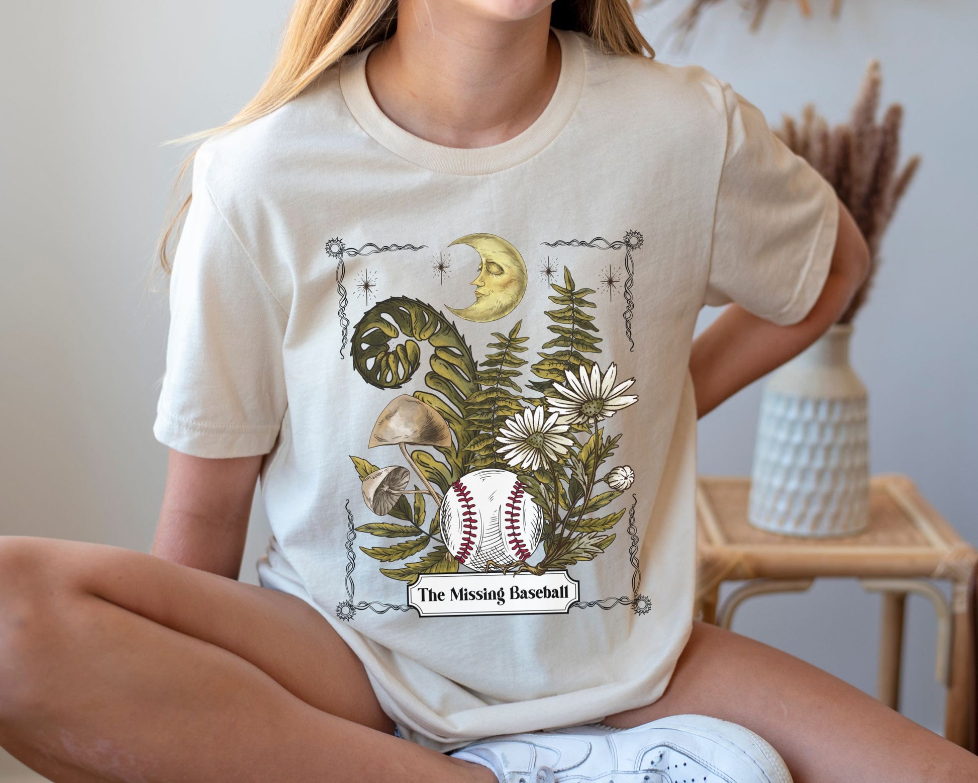 Baseball Shirts for Kids Toddler Mushroom Shirt Goblincore Shirt Girls Baseball Shirt Boys Baseball Shirt Kids Tarot Shirt Cottagecore Kids