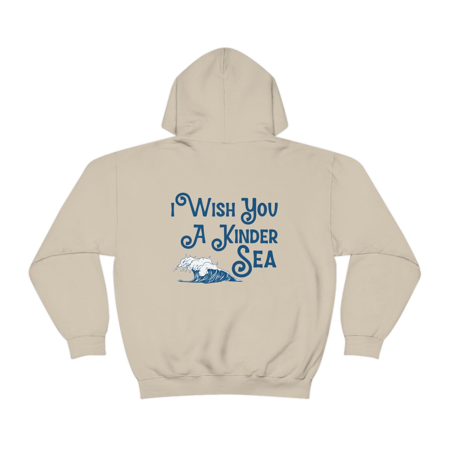 Kindness Hoodie Mermaidcore OceanCore Sweatshirt Beach Hoodie Positive Quote on the back Hoodie Sea Hoodie Ocean Inspired Clothes