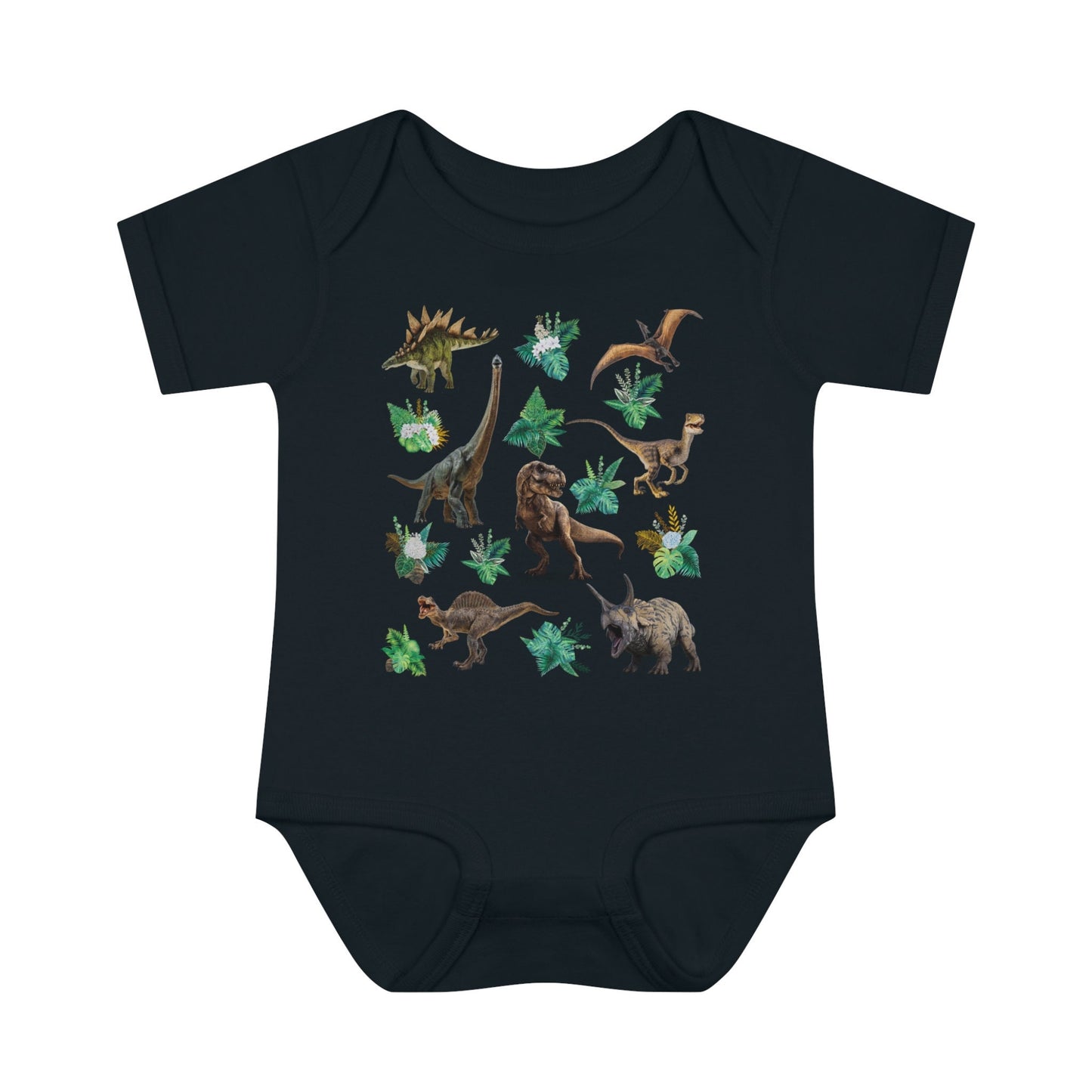 Dinosaur Baby Bodysuit Gender Neutral Baby Clothes Boho Cottagecore Baby Dino Bodysuit TRex Baby Bodysuit T Rex Dinosaur Baby Top