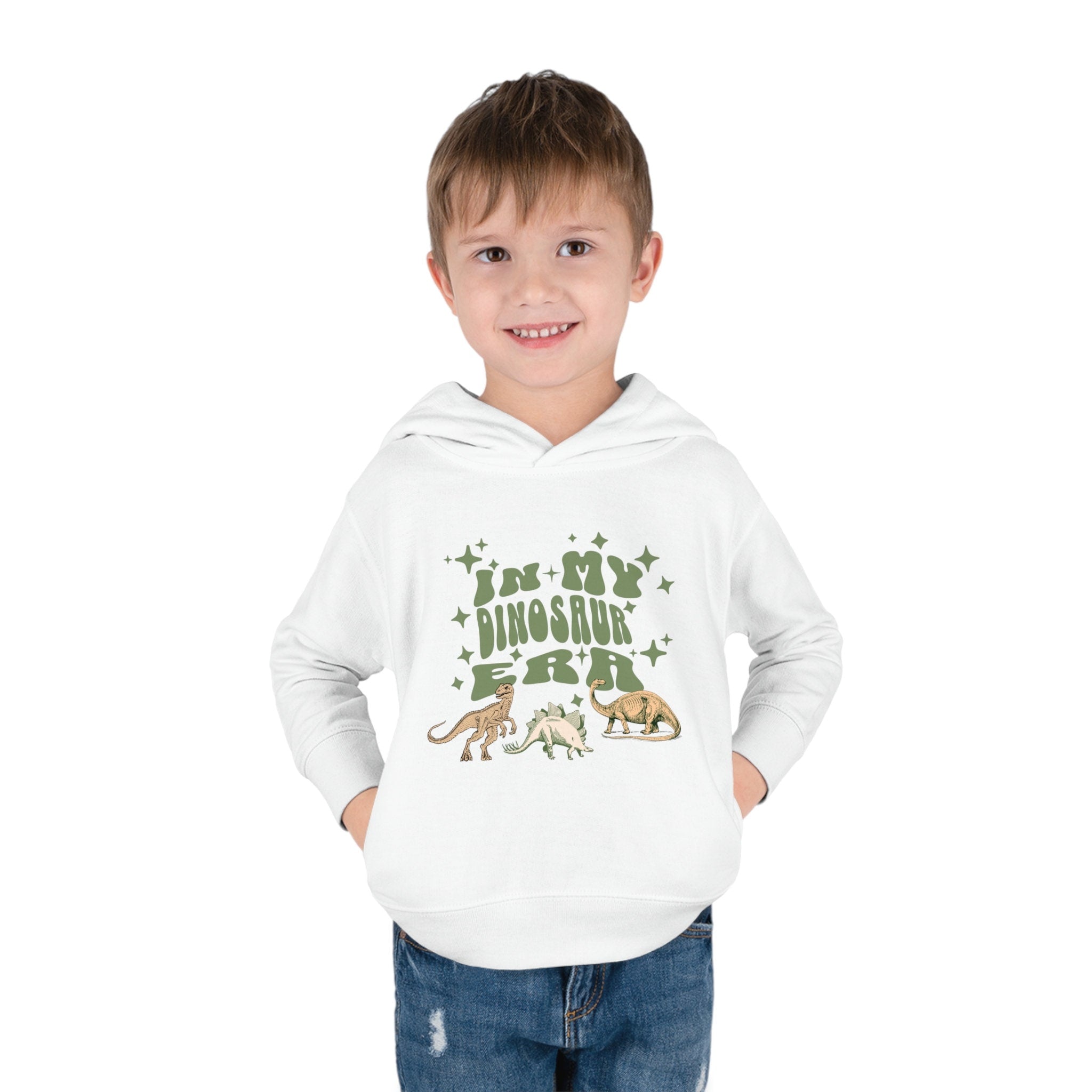 Kids dino online hoodie