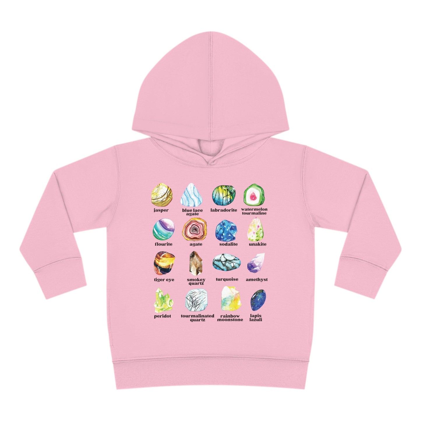 Crystal Shirt Toddler Gems and Minerals Toddler Hoodie Toddler Shirt Educational Gemstone Sweatshirt Kids Crystal Hoodie Sweatshirt