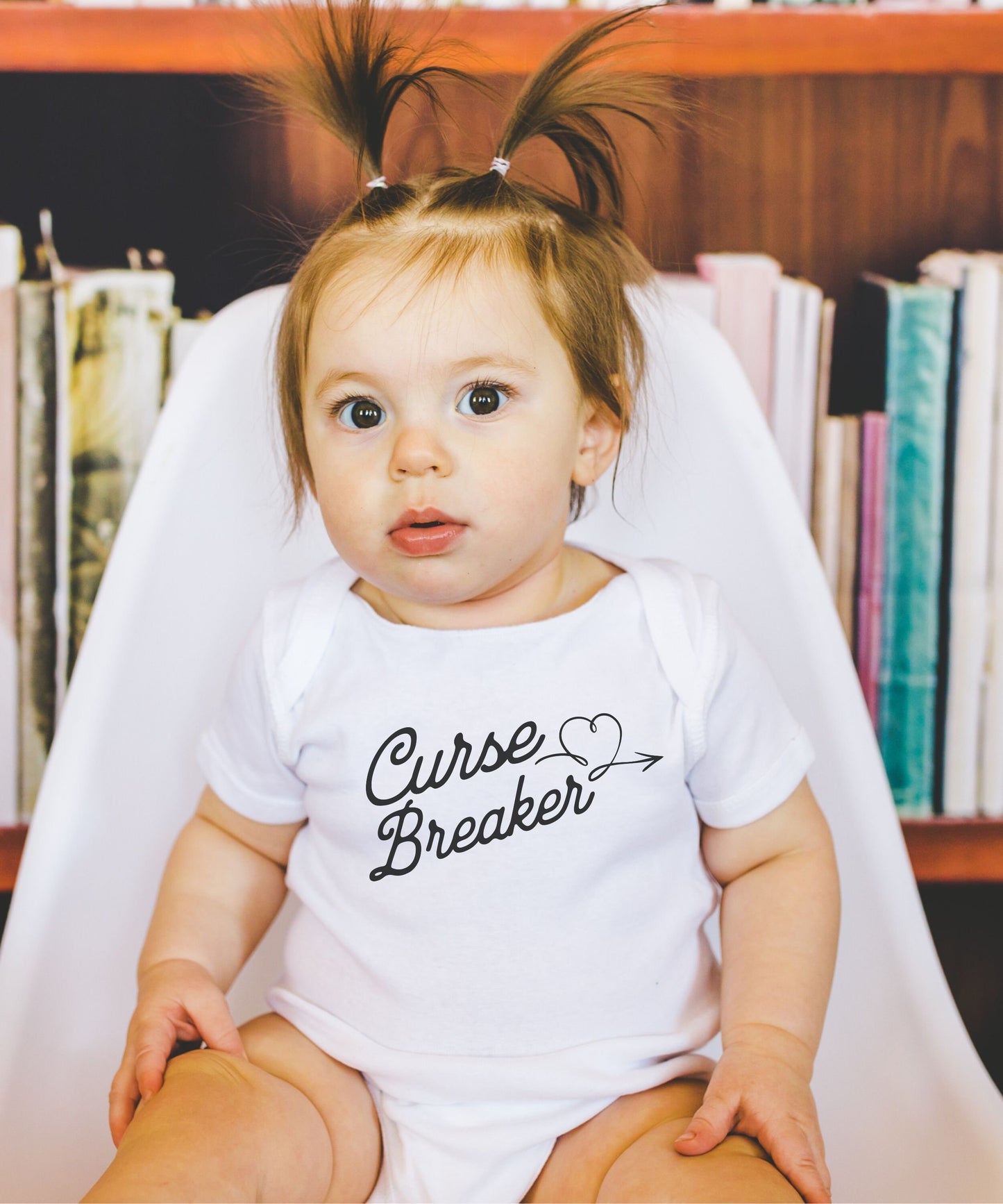 Curse Breaker Baby Bodysuit Fantasy Reader Baby Clothes IVF Baby Rainbow Baby Bookcore Fantasy Book Baby Shower Bookish Baby Gifts